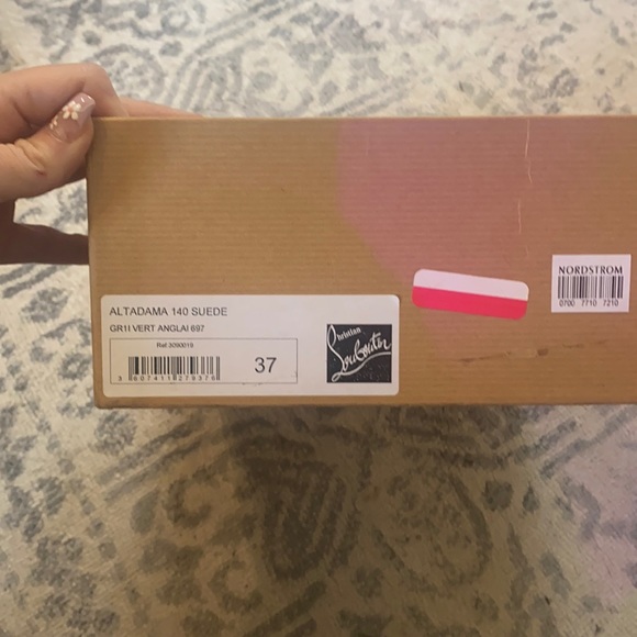 Christian Louboutin Altadama 140 Suede Heel - Picture 3 of 9